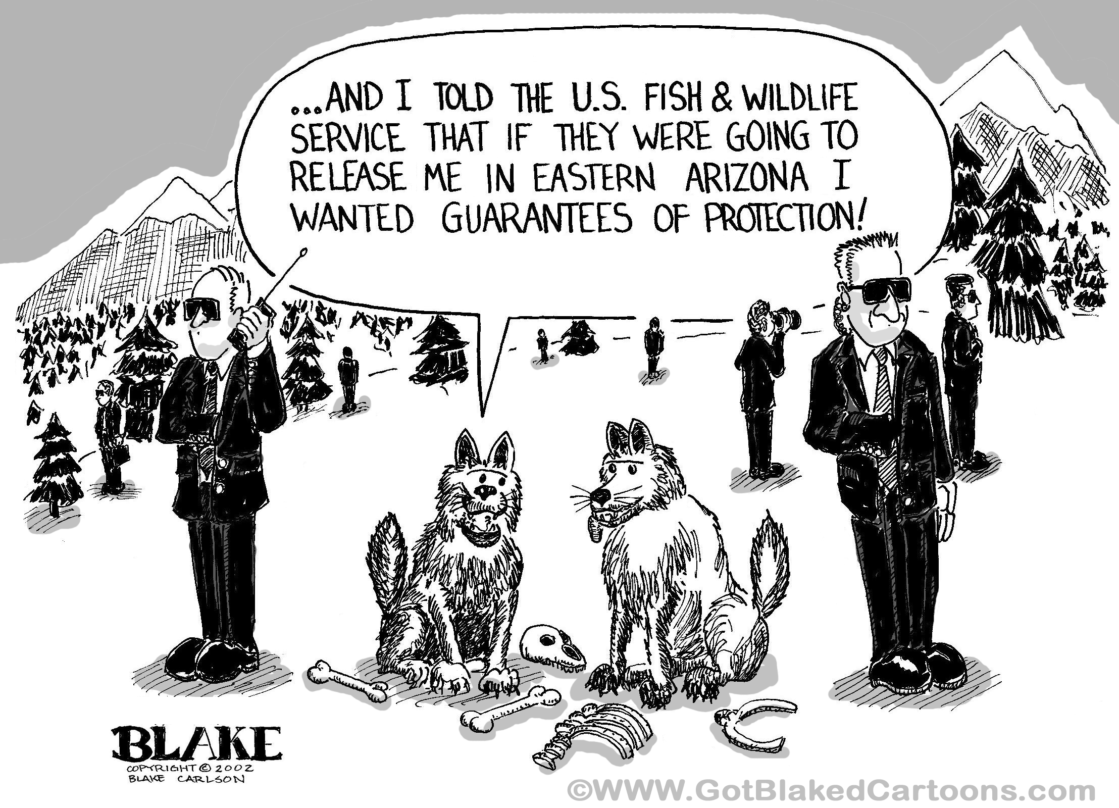 Executive Protection for Wolves