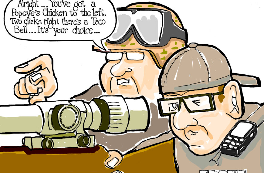 American Food Sniper